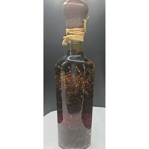 Shonfeld's Decorative Chili Infused Vinegar Bottle 9" Tall